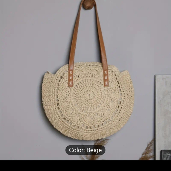 Bohemian purse that is beautiful with a long summer skirt **NEVER USED*** - Picture 3 of 3